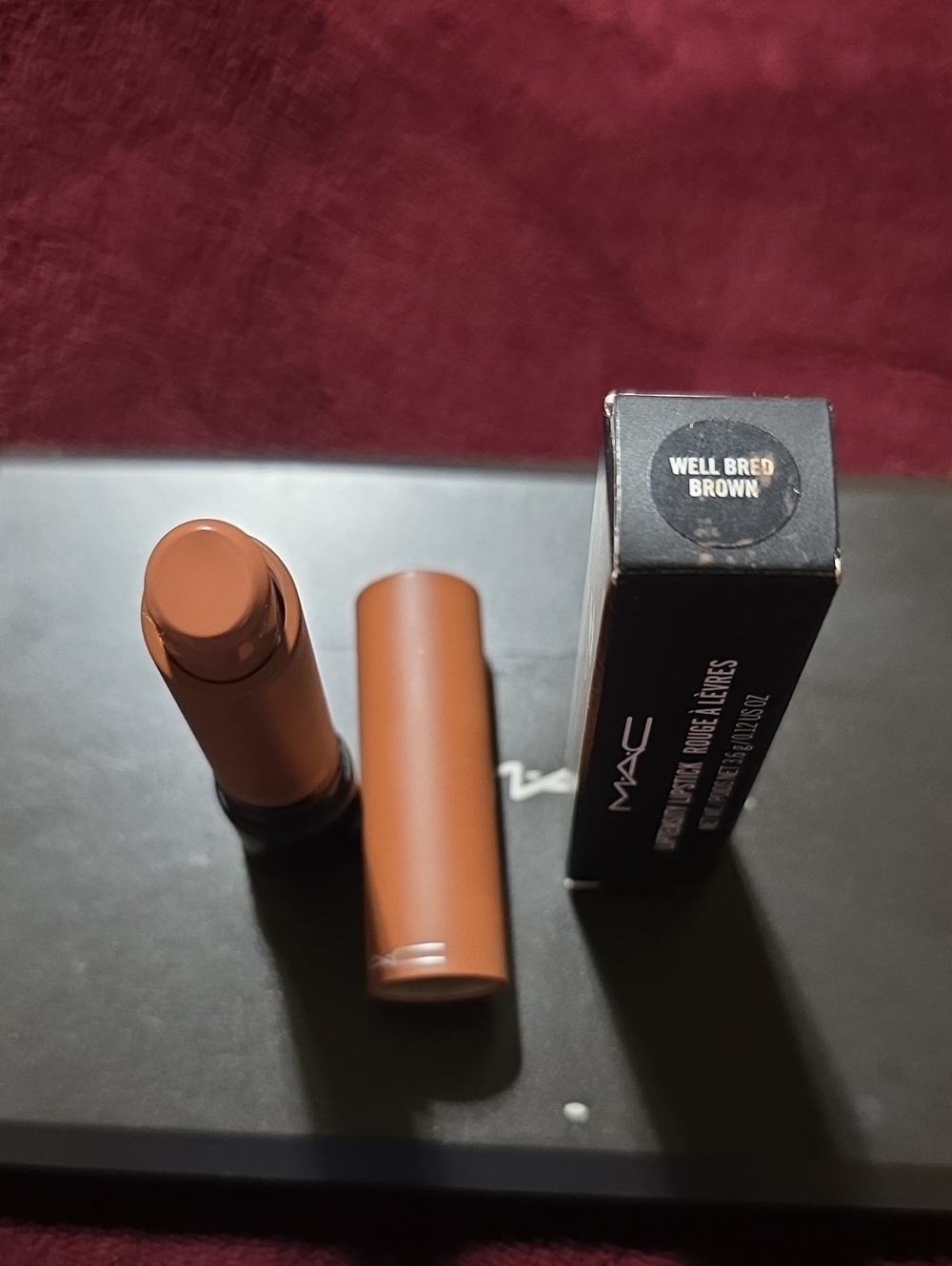 MAC Cosmetics Lipstick — Well Bred Brown